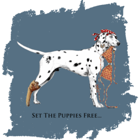 Bikini Dog T-Shirt - Image 3