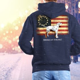 American Strong - Full Zip Hooded Sweater - Image 2