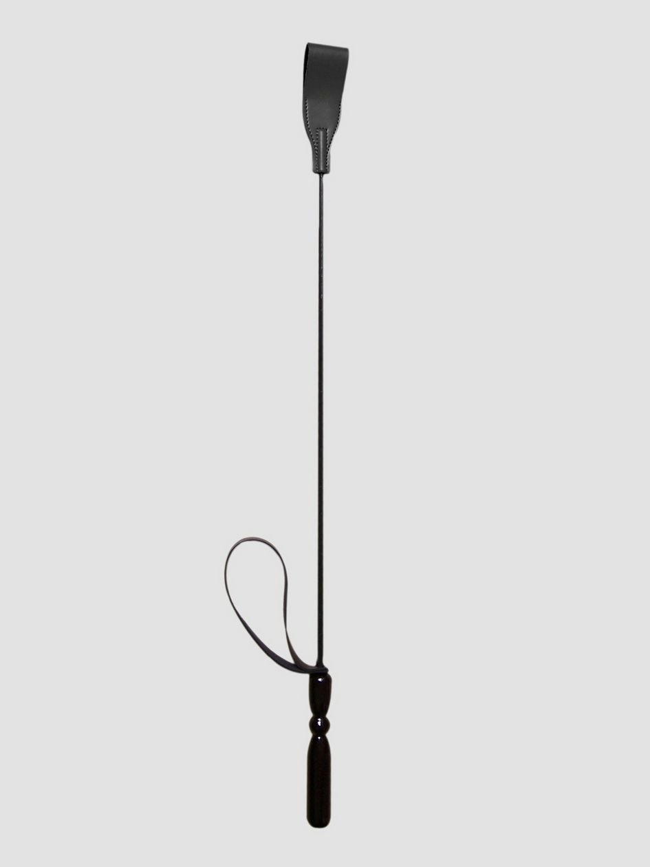 17971.jpg Bondage Boutique Slim Leather Riding Crop - Image 1