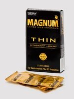 Trojan Magnum Large Ultra Thin Latex Condoms (12 Count)