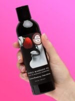 Earthly Body Strawberry Edible Massage Oil 8 fl oz