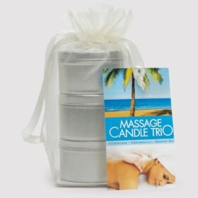 Earthly Body Trio 3-in-1 Mini Massage Candles (3 x 2oz Pack)