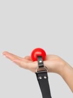 Bondage Boutique Large Silicone Ball Gag - Image 4