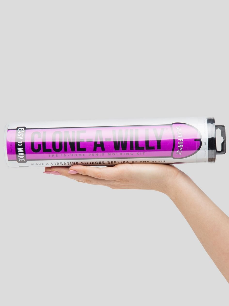 46634.jpg Clone-A-Willy Vibrator Molding Kit Neon Purple - Image 1