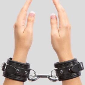 DOMINIX Deluxe Leather Wrist Cuffs