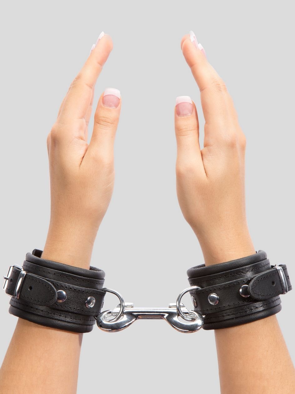 49126.jpg DOMINIX Deluxe Leather Wrist Cuffs - Image 1