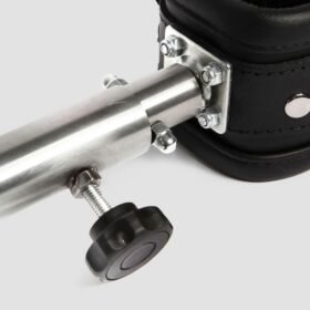 DOMINIX Deluxe 20 Inch Expandable Spreader Bar with Heavy Leather Cuffs