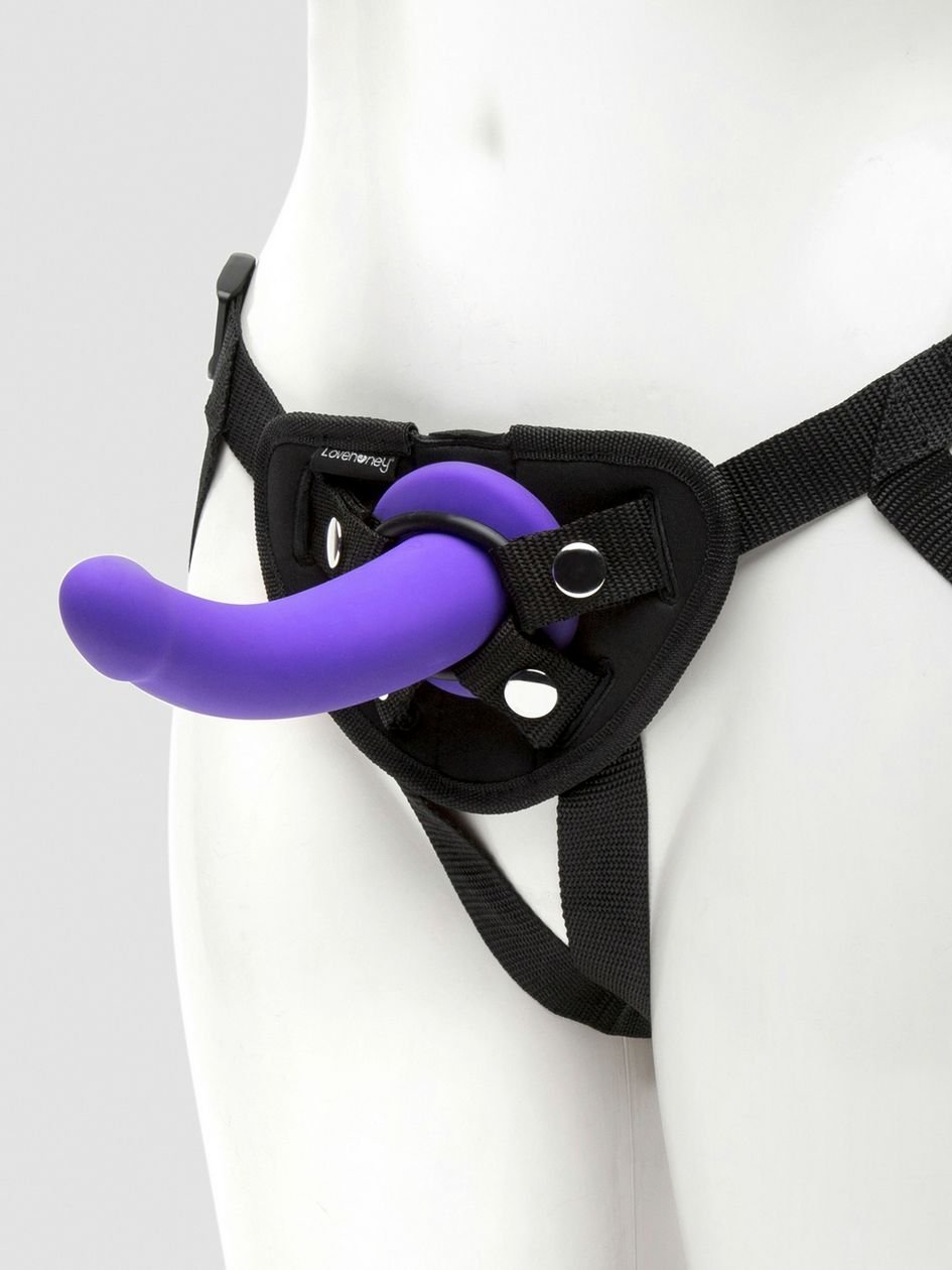 52006.jpg Lovehoney Advanced Unisex Strap-On Harness Kit with 7 Inch G-Spot Dildo - Image 1