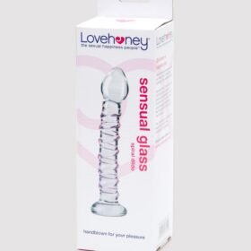 Lovehoney Spiral G-Spot Sensual Glass Dildo
