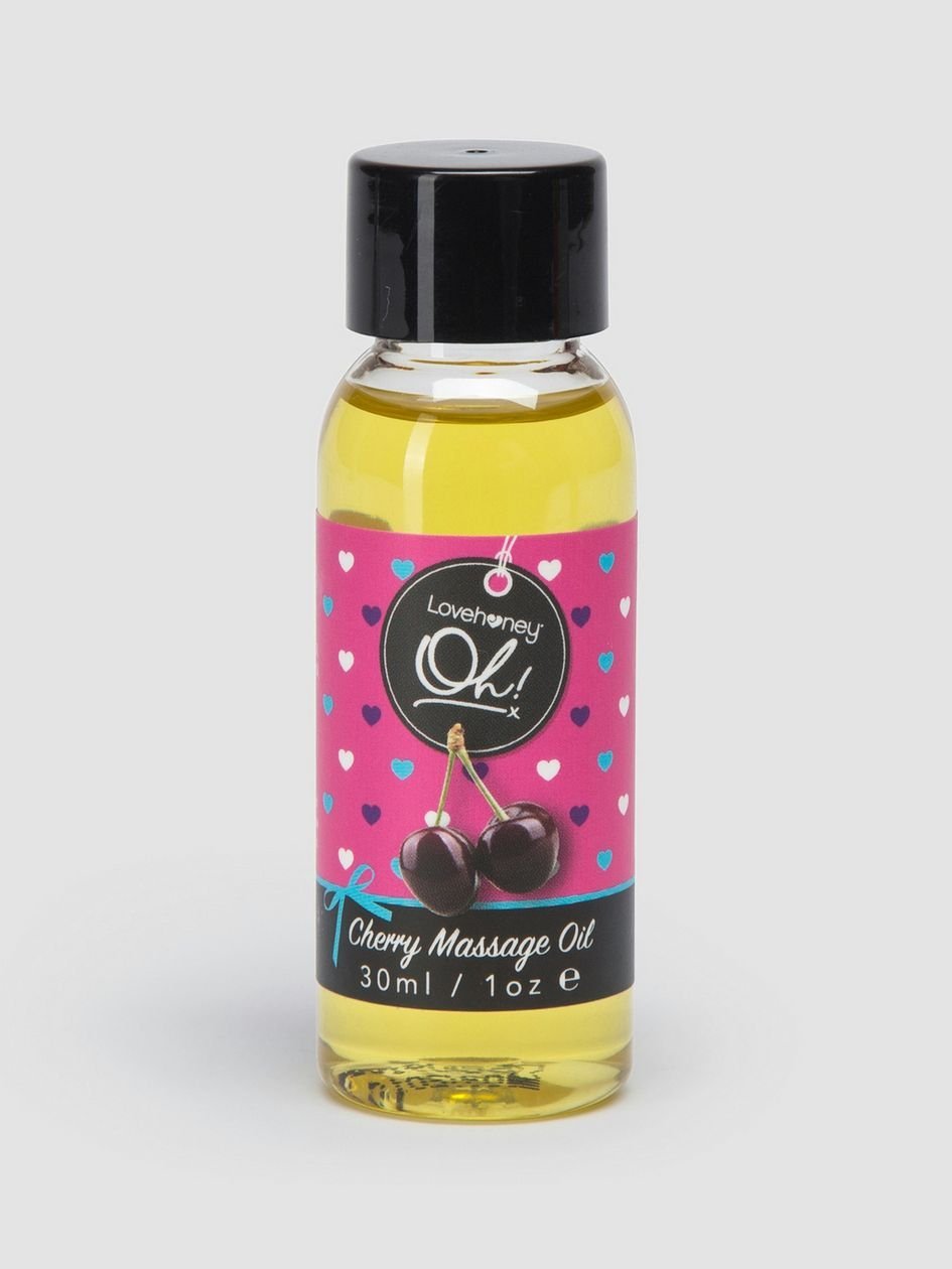 54514-1.jpg Lovehoney Oh! Cherry Kissable Massage Oil 1.0 fl.oz - Image 1