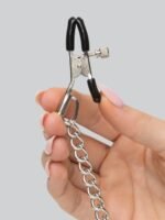 DOMINIX Deluxe Large Breathable Ball Gag with Nipple Clamps - Image 5