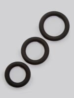 Lovehoney Get Hard Extra Thick Silicone Cock Ring Set (3 Count)