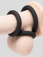 Lovehoney Get Hard Extra Thick Silicone Cock Ring Set (3 Count) - Image 4