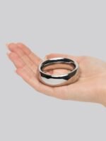 DOMINIX Deluxe 1.75 Inch Stainless Steel Donut Cock Ring - Image 4