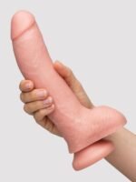 King Cock Ultra Realistic Suction Cup Dildo with Balls 8 Inch - Image 5