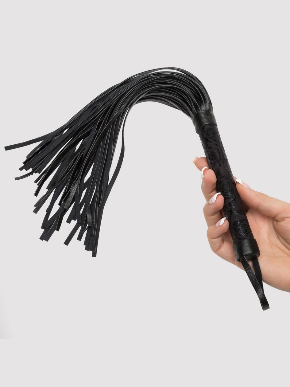 61011.jpg Bondage Boutique Black Rose Beginner's Flogger - Image 1
