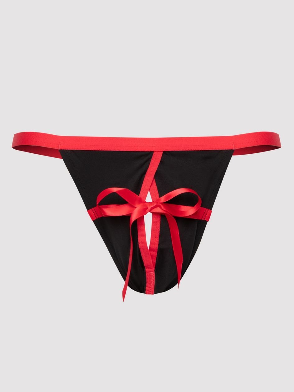 61024.jpg LHM Unwrap Me Men's Thong - Image 1
