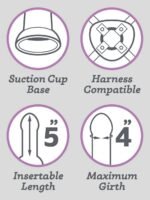 Lifelike Lover Luxe Realistic Silicone Dildo 6 Inch - Image 6