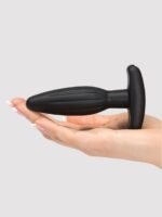 ElectraStim Bi-Polar Electrosex Silicone Noir Rocker Small Butt Plug - Image 8