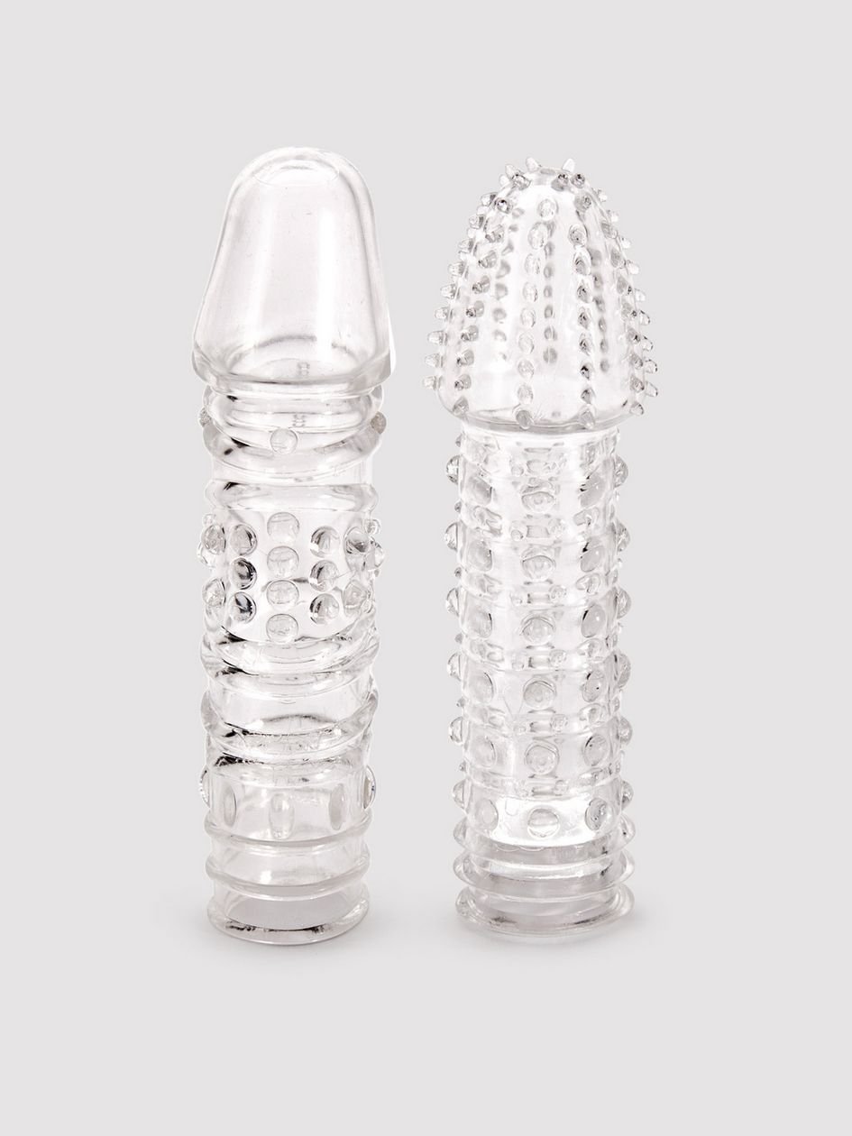 62788.jpg Lovehoney Twin Teasers Textured Penis Sleeves (2 Pack) - Image 1