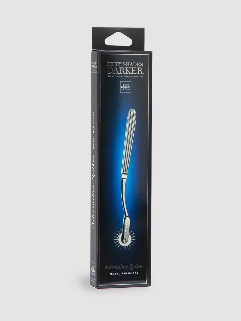 63954.jpg Fifty Shades Darker Adrenaline Spikes Metal Wartenberg Pinwheel - Image 1