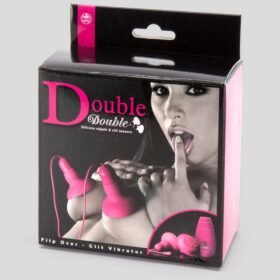 Double Double Powerful Vibrating Silicone Nipple and Clit Teasers