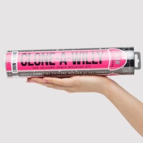 Clone-A-Willy Glow In The Dark Vibrator Molding Kit Pink
