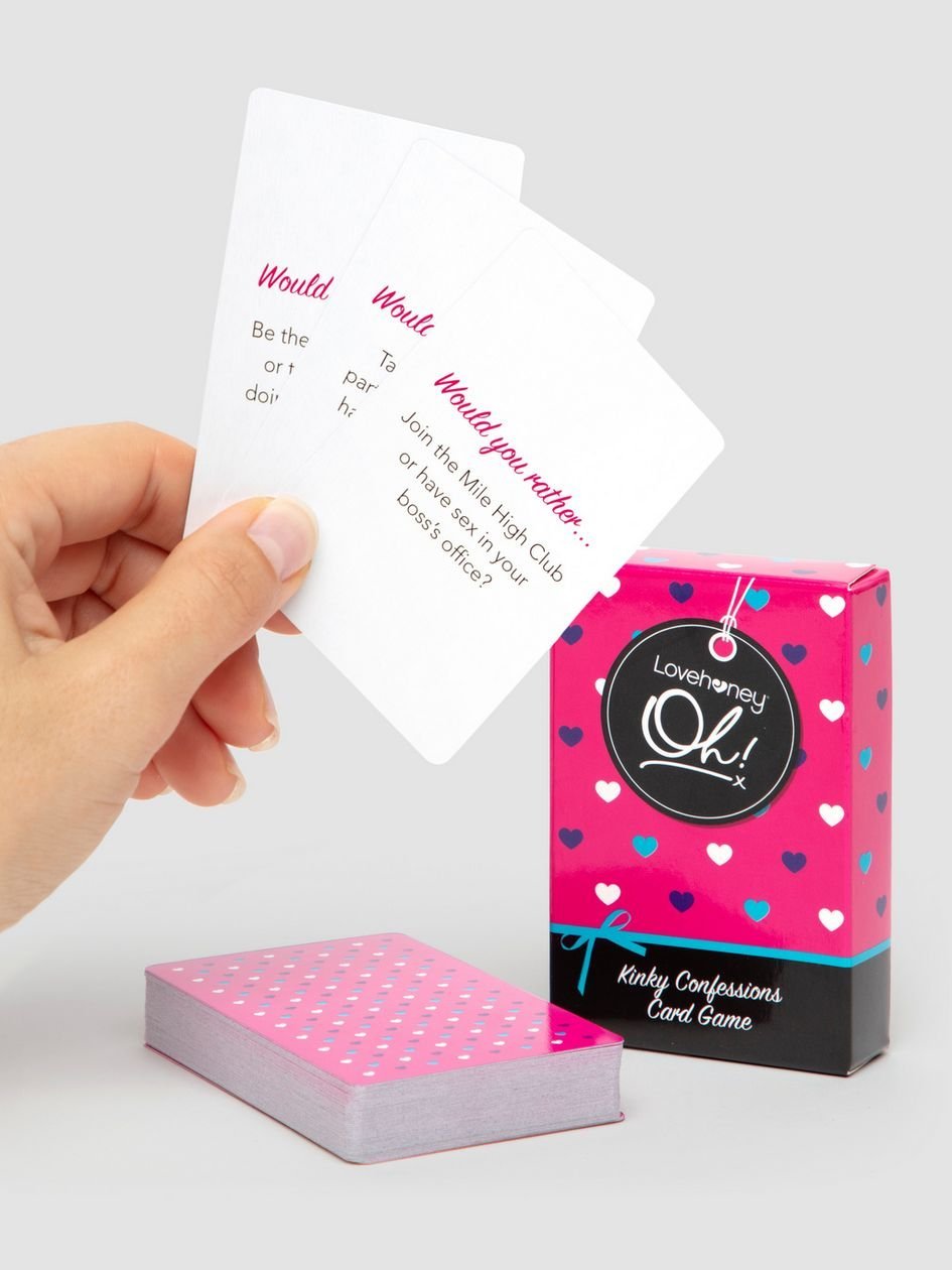 65306.jpg Lovehoney Oh! Confessions Card Game (52 Pack) - Image 1
