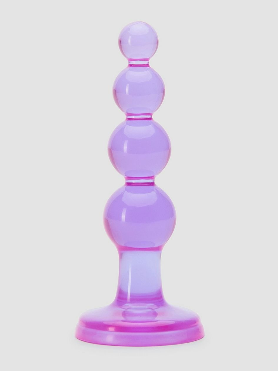 67911.jpg BASICS Beaded Slimline Butt Plug - Image 1