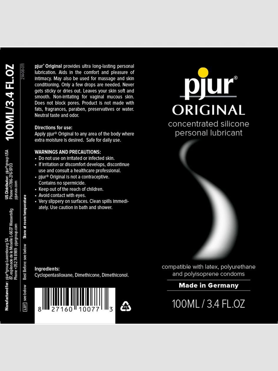 68062.jpg pjur Original Silicone Lubricant 3.4 fl oz - Image 1