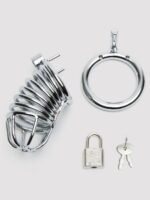 DOMINIX Deluxe Chastity Cock Cage 3.5 Inch - Image 4