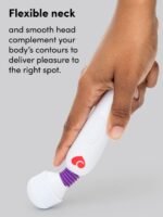 Lovehoney Deluxe Rechargeable Mini Massage Wand Vibrator - Image 3
