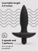 Lovehoney Butt Tingler 10 Function Vibrating Butt Plug 3.5 Inch - Image 2