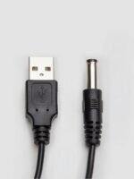 USB to 5mm Barrel Jack DC Power Cable