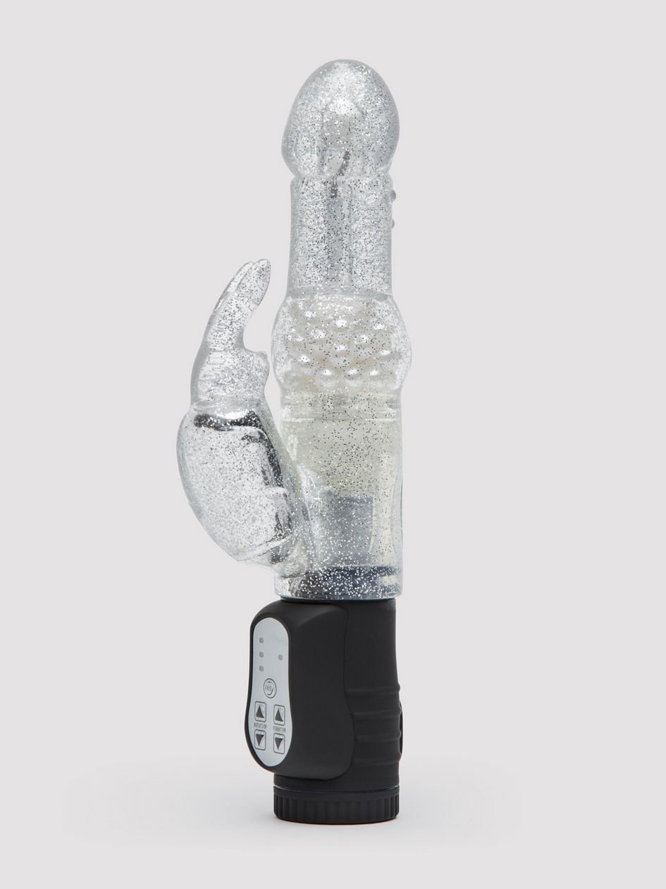70638.jpg Lovehoney Jessica Rabbit 10 Function Silver Rabbit Vibrator - Image 1