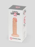 Lifelike Lover Basic Realistic Suction Cup Dildo 6 Inch - Image 6