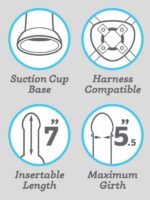 Lifelike Lover Ultra Realistic Suction Cup Dildo 7 Inch - Image 5
