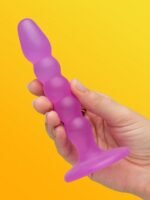 BASICS Ribbed Anal Starter Dildo 5 Inch - Image 2