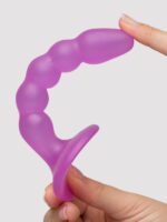 BASICS Ribbed Anal Starter Dildo 5 Inch - Image 4