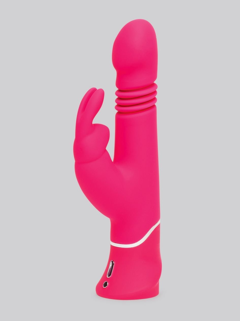 71507.jpg Happy Rabbit Thrusting Realistic Rechargeable Rabbit Vibrator - Image 1