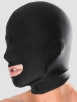 Fetish Fantasy Spandex Open Mouth Bondage Hood - Image 3