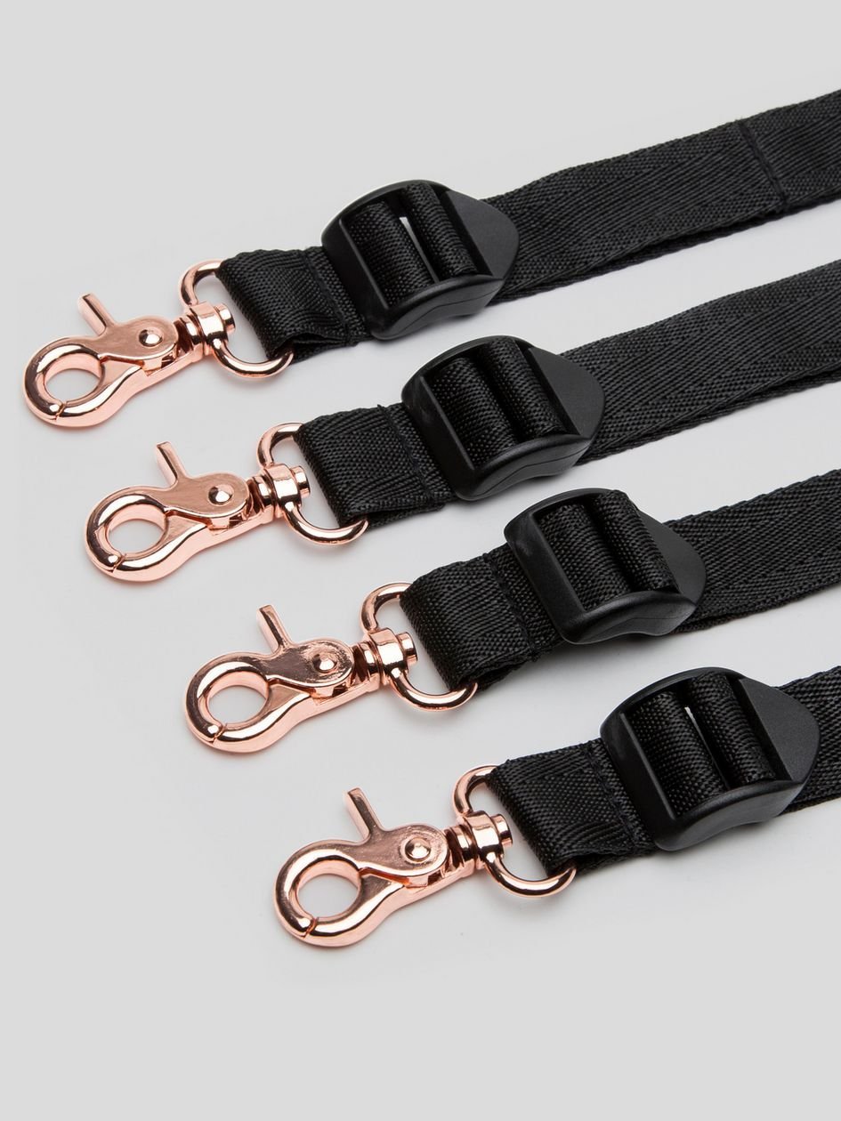 72093.jpg Bondage Boutique Seduce Me Lover's Bed Bondage Kit (6 Piece) - Image 1