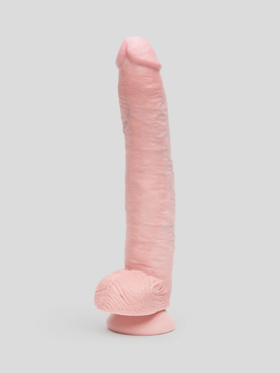 72181.jpg King Cock Ultra Realistic Suction Cup Dildo with Balls 12 Inch - Image 1