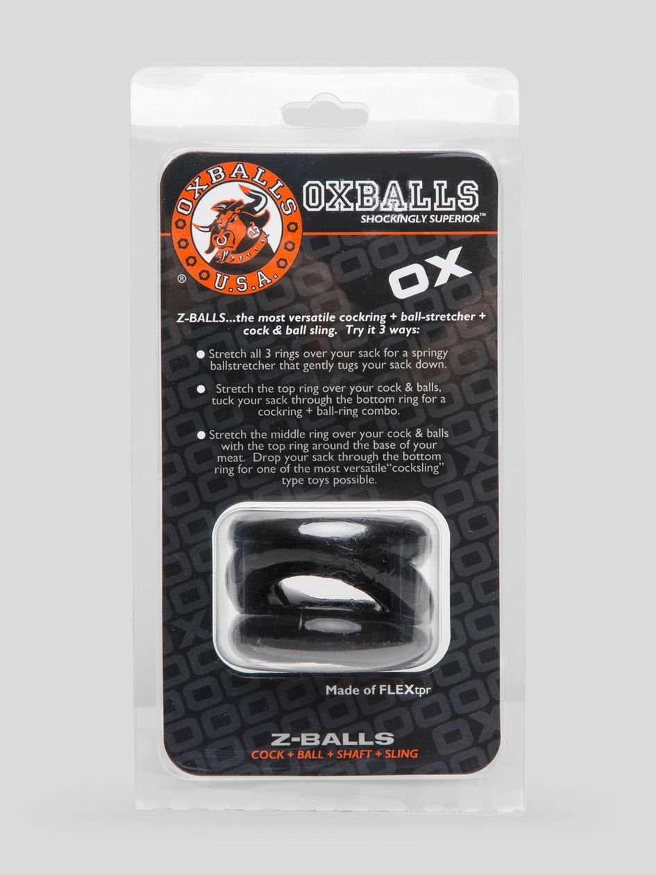 72416.jpg Oxballs Z-Balls 3-in-1 Cock Ring and Ball Stretcher - Image 1