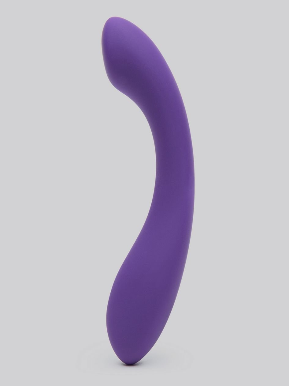 72661.jpg Desire Luxury Weighted Curved Silicone Dildo - Image 1