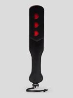 Sex & Mischief Heart Faux Leather Slapper Paddle