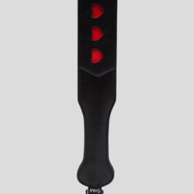 Sex & Mischief Heart Faux Leather Slapper Paddle