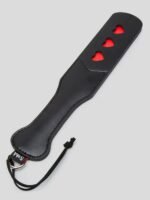Sex & Mischief Heart Faux Leather Slapper Paddle - Image 3