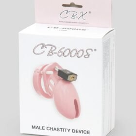 CB-6000S Short Male Pink Chastity Cage Kit