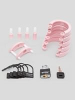 CB-6000S Short Male Pink Chastity Cage Kit - Image 4